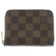 LOUIS VUITTON (ルイヴィトン) ダミエ ジッピーコインパース 財布 ブラウン N63070