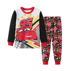 ⭐新品⭐ルームウェア カーズ パジャマ キッズ 子供 ボイーズ男の子 長袖 長ズポン 春秋冬 100 110 120 130 綿 可愛い 柔らかい 快適 肌触りがいい モンスター ハロウィン