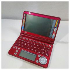 美品CASIO 電子辞書 EX-word XD-A6500 レッド 英語 - メルカリ