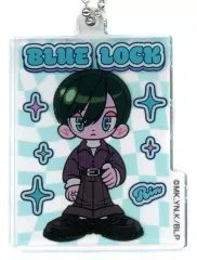 【中古】キーホルダー 糸師凛 「ブルーロック in 東京タワー 描き起こしミニキャライラスト アクリルキーホルダーコレクション」