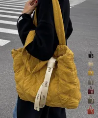 キルティングバッグ トートバッグ 大容量