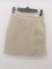 ◇ Heather ヘザー ミニ 台形 スカート サイズM ベージュ レディース P  【1301250005951】のサムネイル