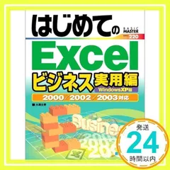 はじめてのExcelビジネス実用編WindowsXP版2000/2002/2003対応 (BASIC MASTER SERIES 220) 大澤 文孝_02
