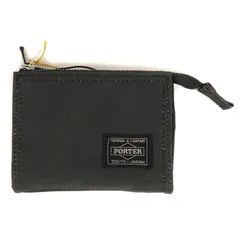 新品 PORTER ポーター ダック ジップ ウォレット DUCK ZIP WALLET ブラック 黒 財布 吉田カバン ブランド シンプルのサムネイル