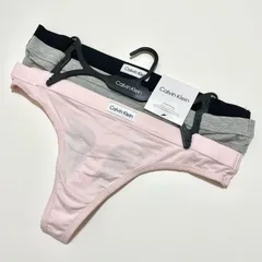 カルバンクライン Tバック L ショーツ 3枚セット 下着 レディース 可愛い	HWI