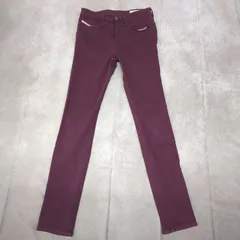 DIESEL　skinyee w27 l30 スキニーパンツ　ストレッチ エンジ　ボルドー　ワインレッド　ディーゼル