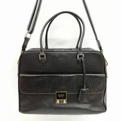 アニヤハインドマーチ ANYA HINDMARCH カーカー レザー ハンドバッグ ショルダーバック 2WAY ブラックのサムネイル