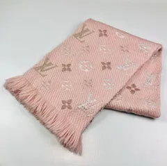 LOUIS VUITTON★ルイヴィトン・レディース エシャルプ ロゴマニア レインボー モノグラムデザイン シルク混ウール マフラー/イタリア製 フリンジ ブランド 秋冬物 ファッション 小物 レディース カジュアル