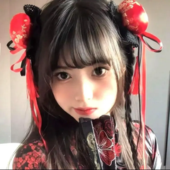 【新品☆】ハロウィン♥チャイナお団子２個組　セクシー可愛い　シニヨン　お団子　ヘアクリップ　お団子カバー　チャイナメイド　仮装　髪飾り　ハロウィン　コスプレ　サンタランジェリー