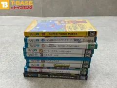 任天堂/Nintendo/ニンテンドー WiiU スーパーマリオメーカー ニンテンドーランド スプラトゥーン モンスターハンター3トライGHD Ver 等 ソフト 10点セット