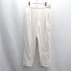 ◇ ΘGLOBAL WORK グローバルワーク テーパードパンツ サイズXXL アイボリー レディース E  【1409100031683】