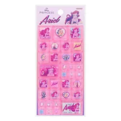 【メール便】リトルマーメイド シールシート タイルシール アリエル バレエコア Y2K ディズニープリンセス サンスター文具 デコレーション 手帳デコ キャラクター グッズ 