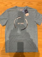YONEX シャツ ブルー　S.Ｍ.L.O