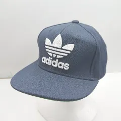 ◇ adidas アディダス キャップ ネイビー系 サイズONE メンズ E 