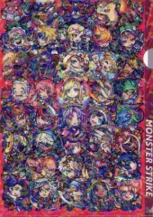 【中古】クリアファイル 火属性集合 5thアニバーサリー クリアファイル 「モンスターストライク モンスト5thアニバーサリーグッズガチャ」 クリアファイル賞