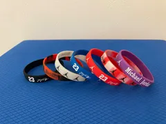 新品未使用 マイケルジョーダン シリコンバンド スペシャル7本セット ブレスレット NBA