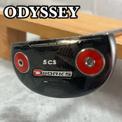 ODYSSEY　オデッセイ　OWORKS 5CS　 オーワークス　メンズゴルフパター　スチール 　右利き用　PT　32インチ　545g　センターネック Amazon | オデッセイ (ODYSSEY) ODYSSEY WORKS #5 センター