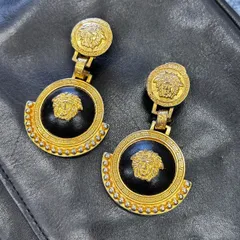 Versace Vintageイヤリング★メデューサ VERSACE メデューサ イヤリング