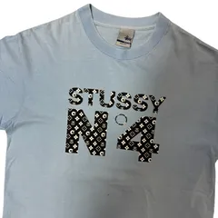 STUSSY ステューシー モノグラム マフラー SS パロディ柄 icefield_stu-138646