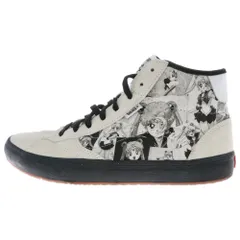 VANS (ヴァンズ) ×SAILOR MOON PRETTY GUARDIANS セーラームーン 美少女戦士 スウェード レザー ハイカットスニーカー ホワイト US10.5/28.5cm VN0A4BX1YB2