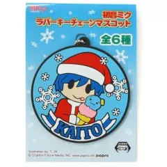 【中古】キーホルダー・マスコット(キャラクター) KAITO ラバーキーチェーンマスコット 「初音ミク」