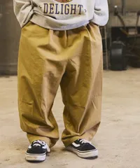 新品未使用 PAIRMANON STREET ペアマノンストリート ワイドシルエット バルーンサーカスパンツ ベージュ 子供服 90〜160