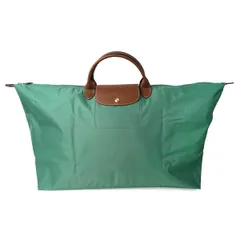 新品 ロンシャン LONGCHAMP ボストンバッグ ル プリアージュ トラベルバッグ Mサイズ セージ