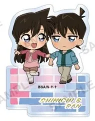 【中古】アクリルスタンド・アクリルパネル 新一＆蘭 「名探偵コナン ぷちアクリルスタンド デュオコレ vol.2 カプセルトイ版」