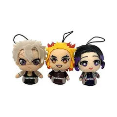 鬼滅の刃 ちみっともぬい vol.3 全3種セット 煉獄杏寿郎 胡蝶しのぶ 不死川実弥 約9cm