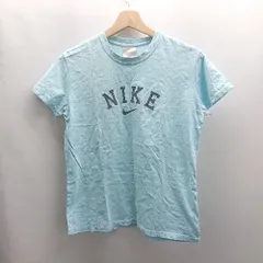 ◇ ⊂Φ NIKE ナイキ 綿 半袖 Tシャツ サイズXL ライトブルー レディース E  【1503060017340】