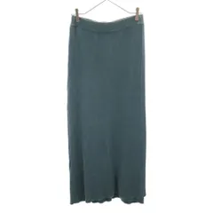 フリークスストア ロング丈 ニット ラップスカート F チャコールグレー FREAK'S STORE レディース