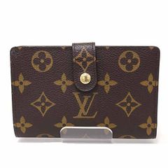 ルイ ヴィトン LOUIS VUITTON ポルトフォイユ ヴィエノワ 二つ折り財布 がま口	モノグラム・キャンバス M61674 ブラウン 【中古】Aランク