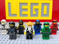 ☆ニンジャゴー☆ レゴ　ミニフィグ　ウー先生　ニャー　ロイド　ジェイ　カイ　ゼン　コール　人形　忍者　侍