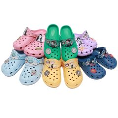 귀멸의 칼날 키메츠노야이바 KM9501 크로그 샌들 타운 샌들 사보 샌들 M(23cm-23.5cm)L(24cm-24.5cm) 캐릭터 샌들 슬리퍼 샌들 레이디스 사이즈 수량 한정 모델 [꿈의 구두]