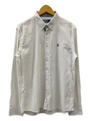 RALPH LAUREN (ラルフローレン) 長袖シャツ ボタンダウンシャツ XL ホワイト メンズ/078