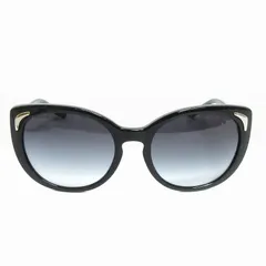 マイケルコース MICHAEL KORS サングラス 美品 キャットアイ セルフレーム カラーレンズ MK6041 317711 黒 ブラック 54□18 アイウェア ■SM3のサムネイル