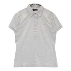 サイズ：S J.LINDEBERG ジェイリンドバーグ 半袖ポロシャツ レオパード柄 グレー系 [240101443476] ゴルフウェア レディース ストスト