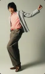 【中古】コレクションカード(男性) RAIN(ピ)/全身・衣装グレー・ピンク・左手上げ・顔下向き/PSP専用ソフト「RAIN WONDER TRIP」(通常盤)(ULJS 00073))特典フォトカード