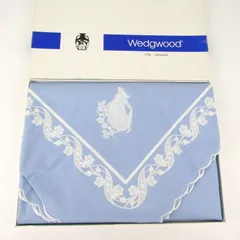 ウェッジウッド テーブルクロス 未使用 ゴッデス100 キッチン 雑貨 ブランド 箱ダメージ有 レディース ブルー Wedgwood