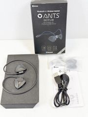 【HY】O【新古品】Hamee ハミィ Bluetoothヘッドセット ANTS active 276?860700 軽量17g 再生6h 通話8h インナーイヤー ワイヤレスイヤホン[定形外郵便、送料無料]HY002