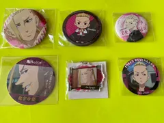 【東京リベンジャーズ】龍宮寺堅　缶バッジ　コースター　6点セット