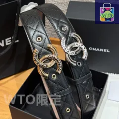 【今日特価】Chanel ニューモデル レディースベルト
