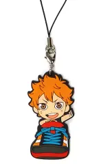 【中古】ストラップ(キャラクター) 日向翔陽 烏野ラバーストラップ すぽりん きゅんキャラいらすとれーしょんず 「一番くじ ハイキュー!!～冬志団結!～」 K賞