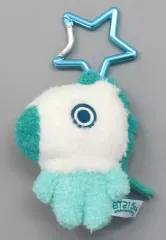 【中古】キーホルダー MANG(ジェイホープ) 5周年記念 レインボーカラーマスコットぬいぐるみ ファミリーマート限定カラー グリーン 「ファミリーマート×BT21」 ファミペイWEB限定