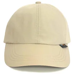 ベーシックエンチ Cordura Low Cap コーデュラ 日本製生地 浅めのキャップ 無地 丈夫 軽い 6パネル 軽量 帽子 ローキャップ 浅い 野球帽 ゴルフ レディース メンズ フリーサイズ ベージュ [ベージュ] [57.0-59.0 cm]