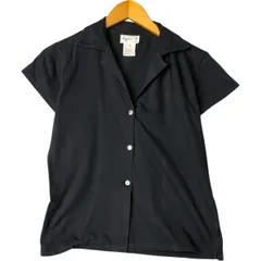 古着 アニエスベー agnes b. PARIS 半袖 オープンカラー シャツ レディースS相当/eaa573199