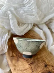 丹波焼　源右衛門窯　水玉ぐい呑(広口)