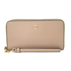 新品 コーチ COACH 長財布(ラウンドファスナー) ロング ジップ アラウンド ウォレット トープ