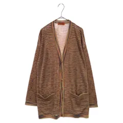 MISSONI (ミッソーニ) VINTAGE ヴィンテージ ボーダーラメ ニット カーディガン マルチのサムネイル