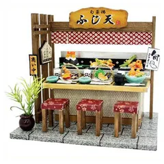 ドールハウス完成品✱ビリーお茶屋さん✱アレンジ✱LED ドールハウス完成品✱ビリーお茶屋さん✱アレンジ✱LED